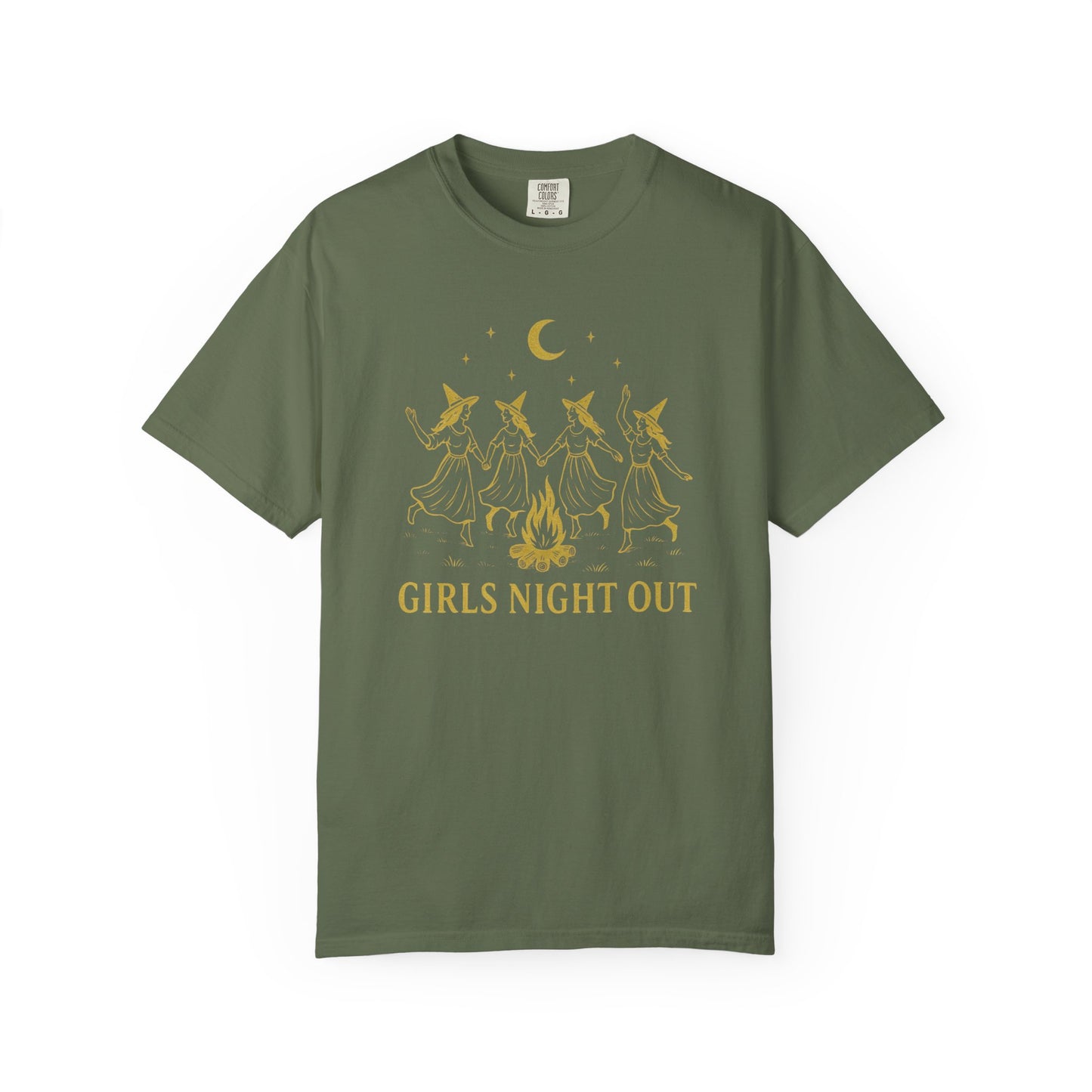 Girls Night Out Witchy Bonfire | Unisex Comfort Colors Tee