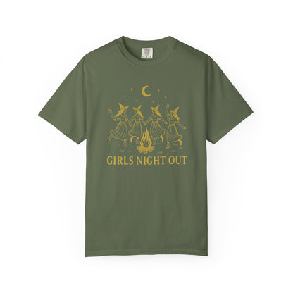 Girls Night Out Witchy Bonfire | Unisex Comfort Colors Tee