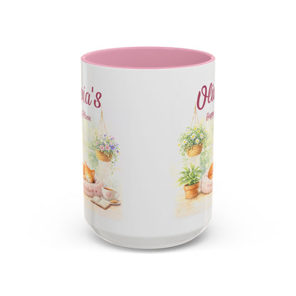 Personalized Cat Coffee Mug