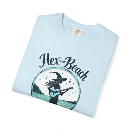 Hex on the Beach - Funny Witch Guitar Tee