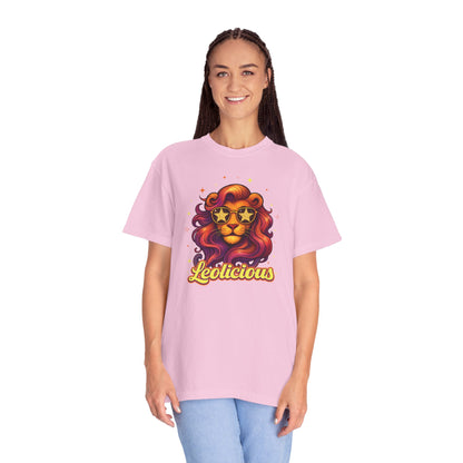 Leolicious Retro Lion Tee – Leo Zodiac Shirt
