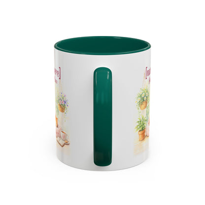 Personalized Name Cat Mug - Custom "Happy Place" Ceramic Mug for Cat Lovers