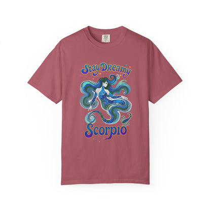 Stay Dreamy Scorpio – Mystical Mermaid Tee for the Celestial Siren