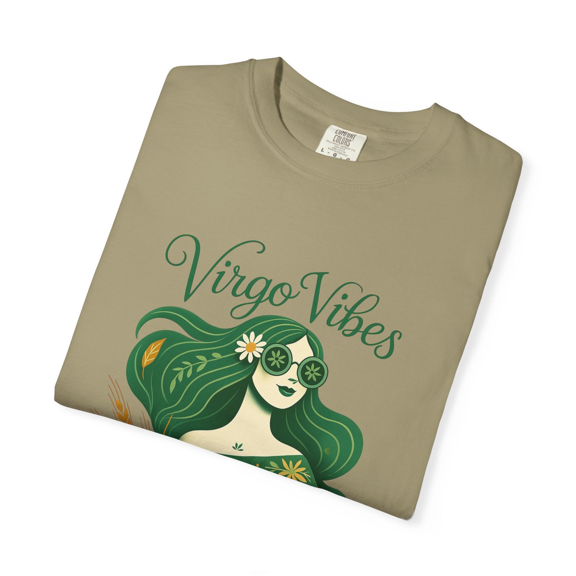 Virgo Vibes Vibrant Tee – Earthy Zodiac Shirt