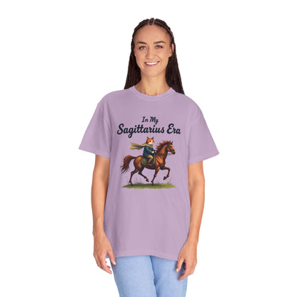 In My Sagittarius Era – Funny Free-Spirited Rider Tee