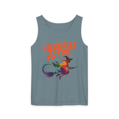 Hexually Active – Cheeky Rainbow Witch Tank
