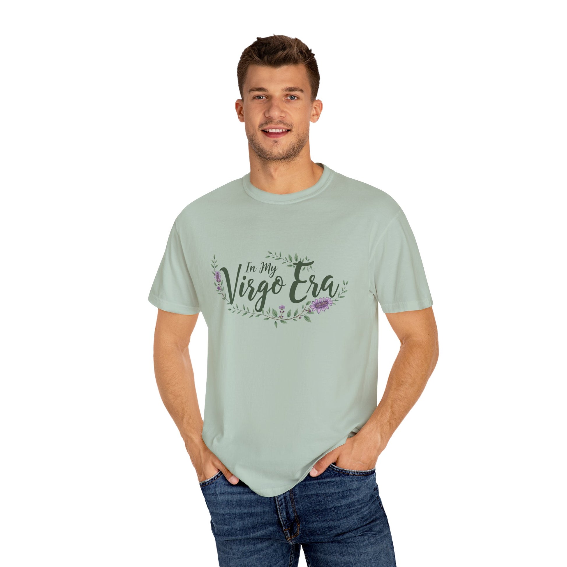 In My Virgo Era – Pretty Floral Zodiac Tee