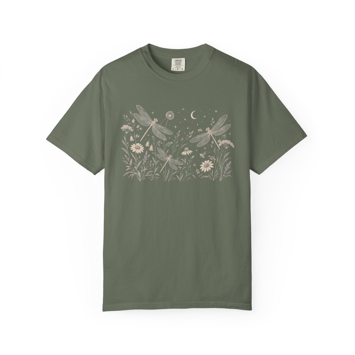 Boho Dragonfly Meadow Unisex T-shirt