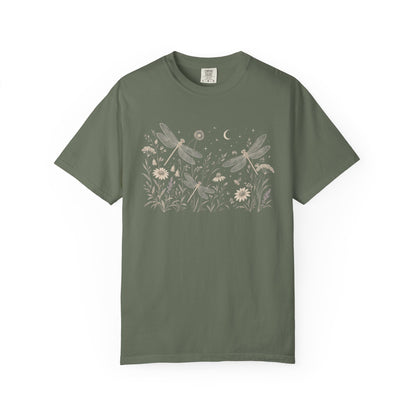 Boho Dragonfly Meadow Unisex T-shirt