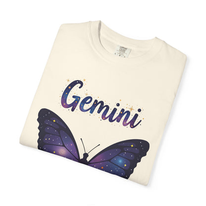 Gemini Butterfly Tee – Colorful Zodiac Shirt