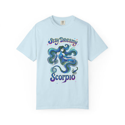 Stay Dreamy Scorpio – Mystical Mermaid Tee for the Celestial Siren