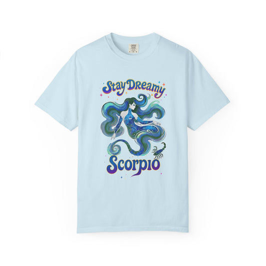 Stay Dreamy Scorpio – Mystical Mermaid Tee for the Celestial Siren