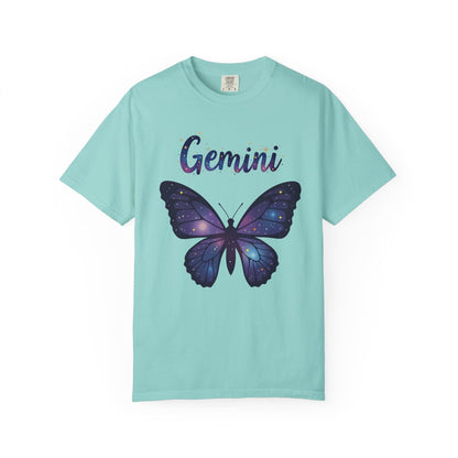 Gemini Butterfly Tee – Colorful Zodiac Shirt