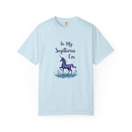 In My Sagittarius Era – Mystical Unicorn Zodiac Tee