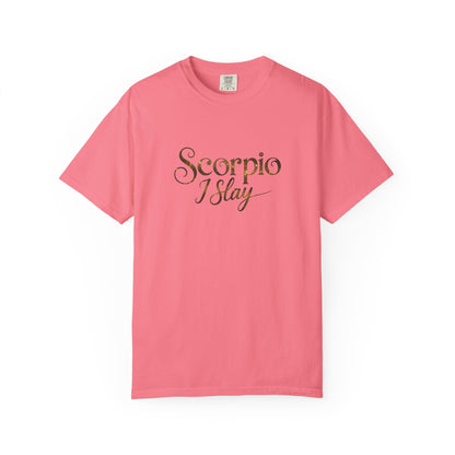 Scorpio I Slay Witchy Tee – Wicked Zodiac Shirt