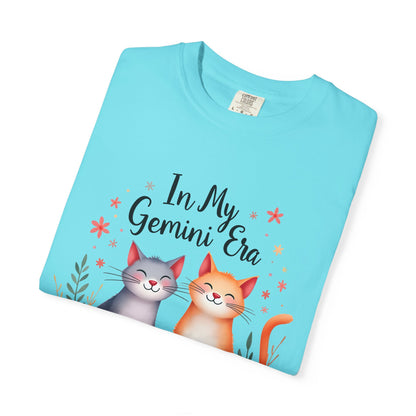 In My Gemini Era – Colorful Zodiac Cats Shirt
