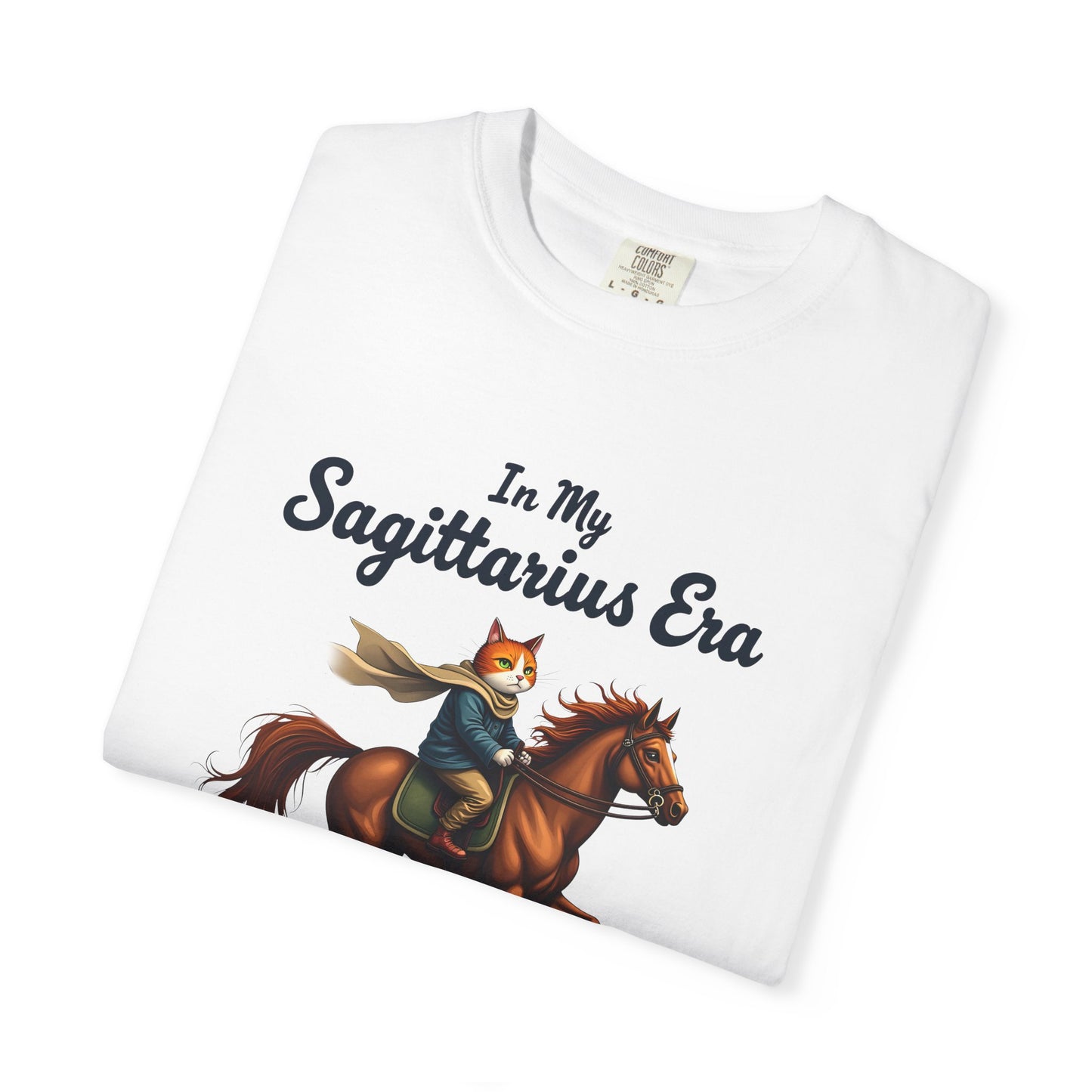 In My Sagittarius Era – Funny Free-Spirited Rider Tee