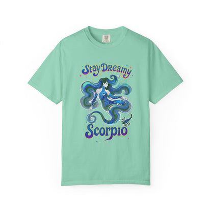 Stay Dreamy Scorpio – Mystical Mermaid Tee for the Celestial Siren