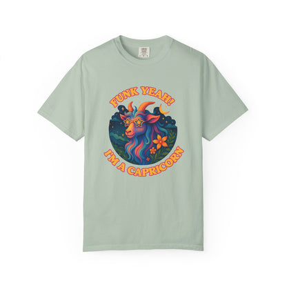 Funk Yeah! I’m a Capricorn – Retro Goat Groove Tee