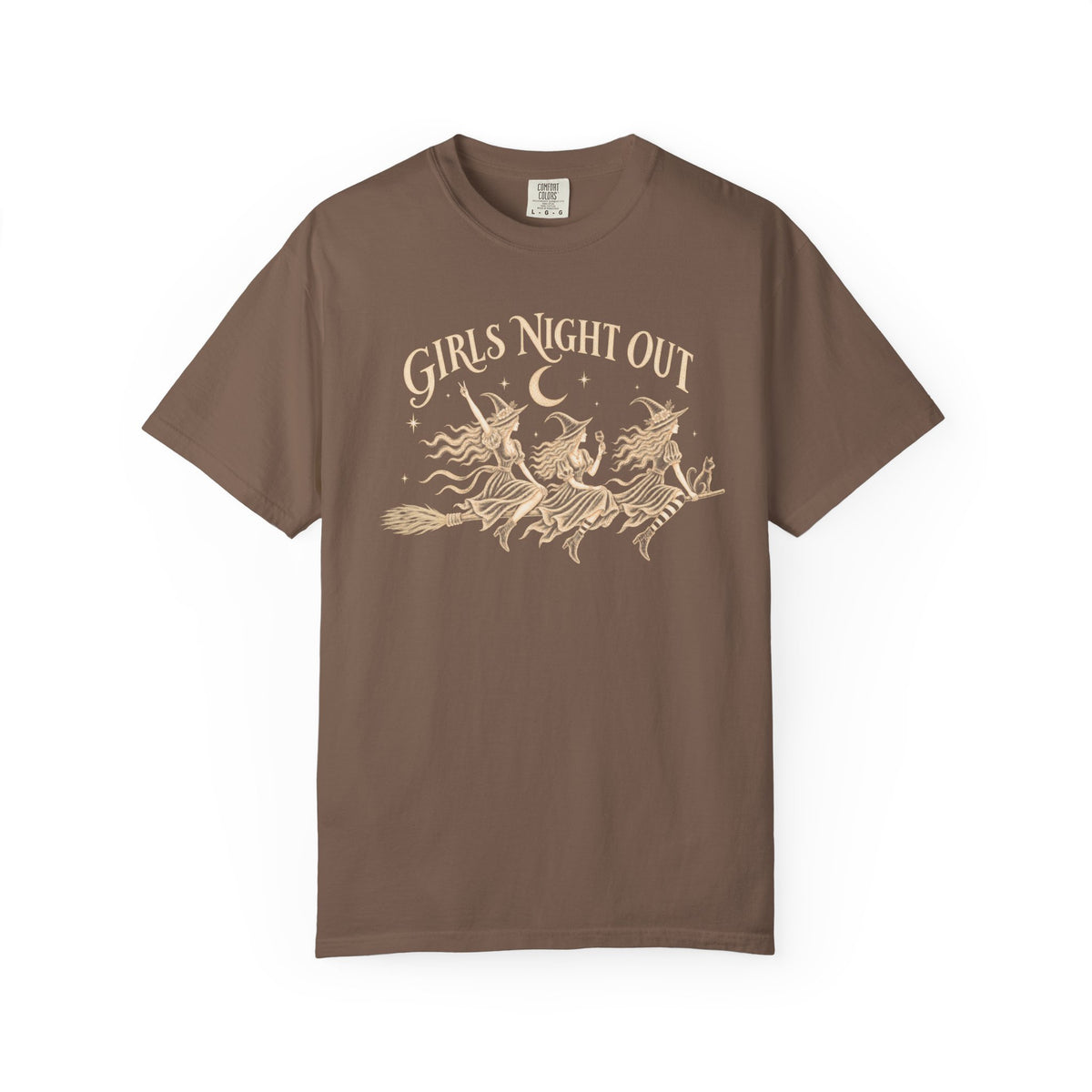 Girls Night Out Witch Vintage T-Shirt | Witchy Feminist Halloween Tee