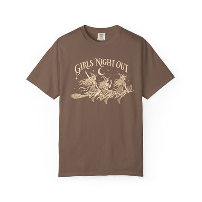 Girls Night Out Witch Vintage T-Shirt | Witchy Feminist Halloween Tee