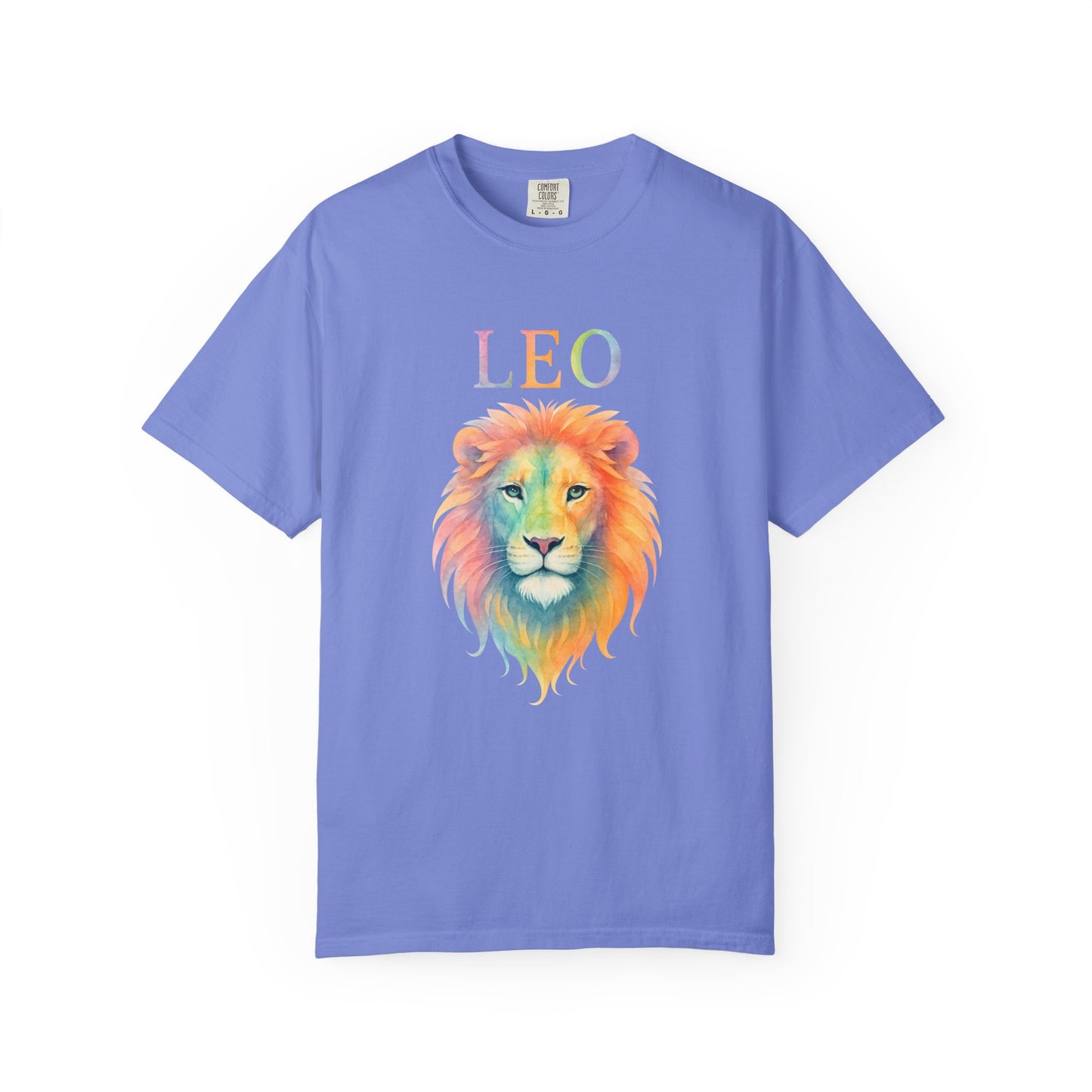 LEO Tee – Colorful Lion Zodiac Shirt