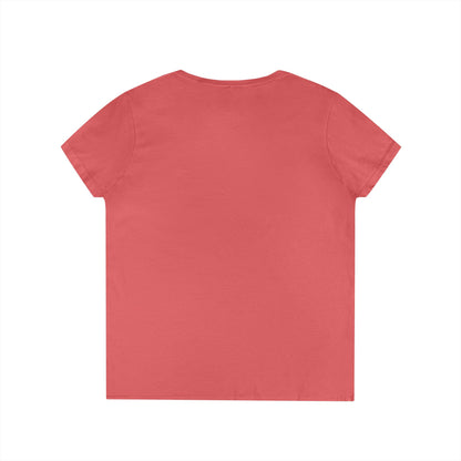 Leolicious Women’s V-Neck Tee – Empowering Retro Lion Zodiac Shirt