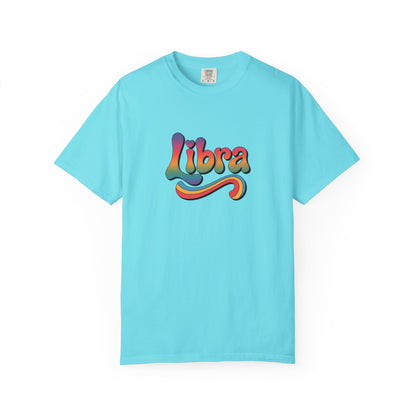 Libra – Retro Wavy Groovescape Zodiac Tee