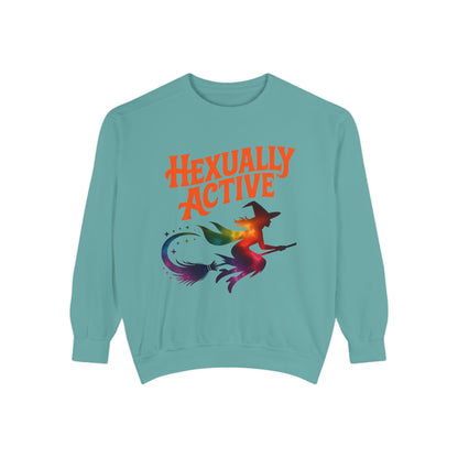 Hexually Active Sweatshirt – Retro Witch Pullover