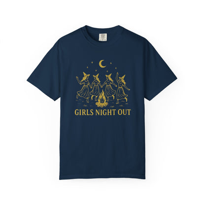 Girls Night Out Witchy Bonfire | Unisex Comfort Colors Tee