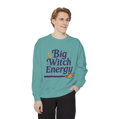 Big Witch Energy Sweatshirt – Moon Broom Pullover