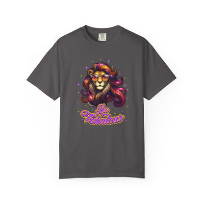 Leo Fabulous Tee – Groovy Colorful Zodiac Shirt