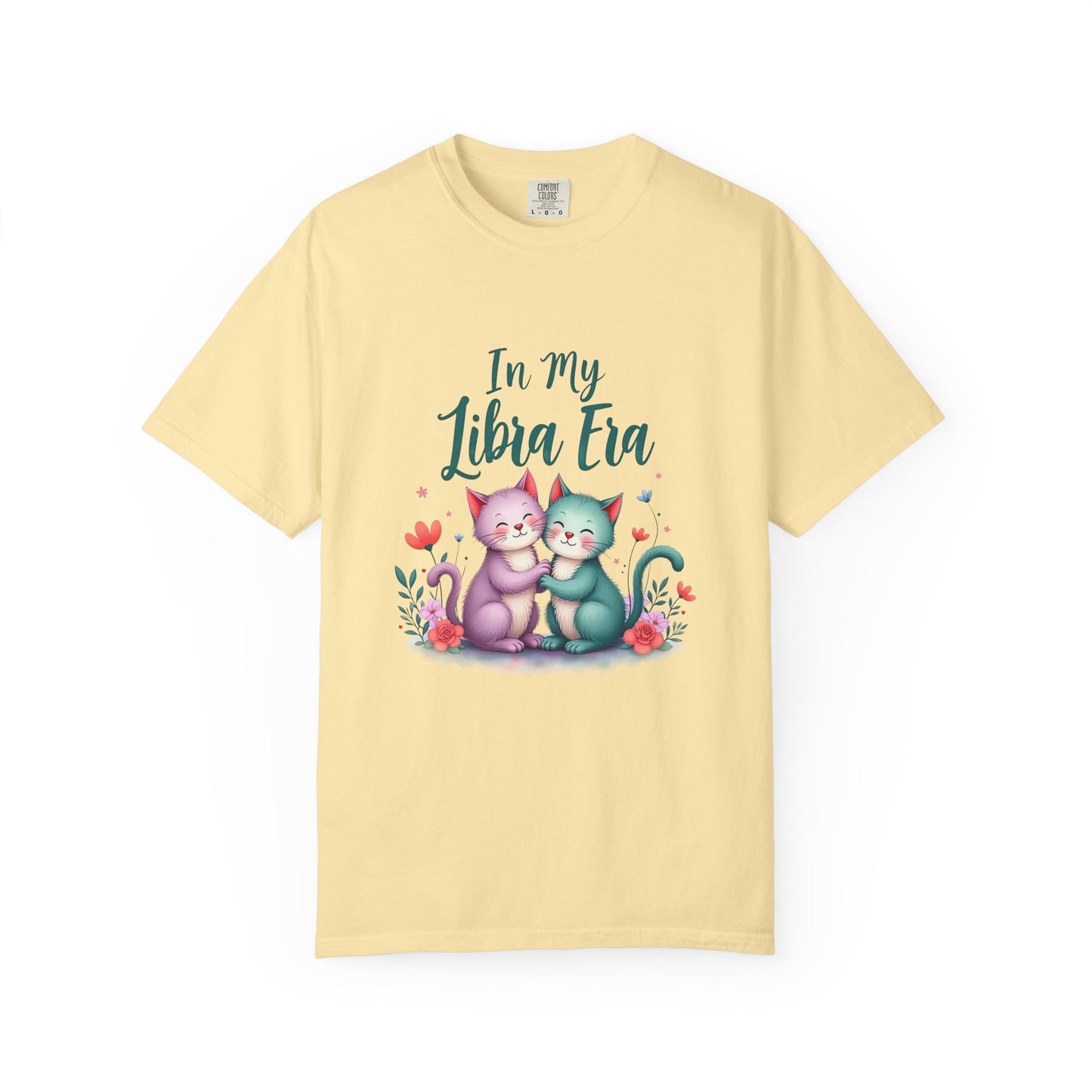 In my Libra Era – Cute Kittens Zodiac Tee