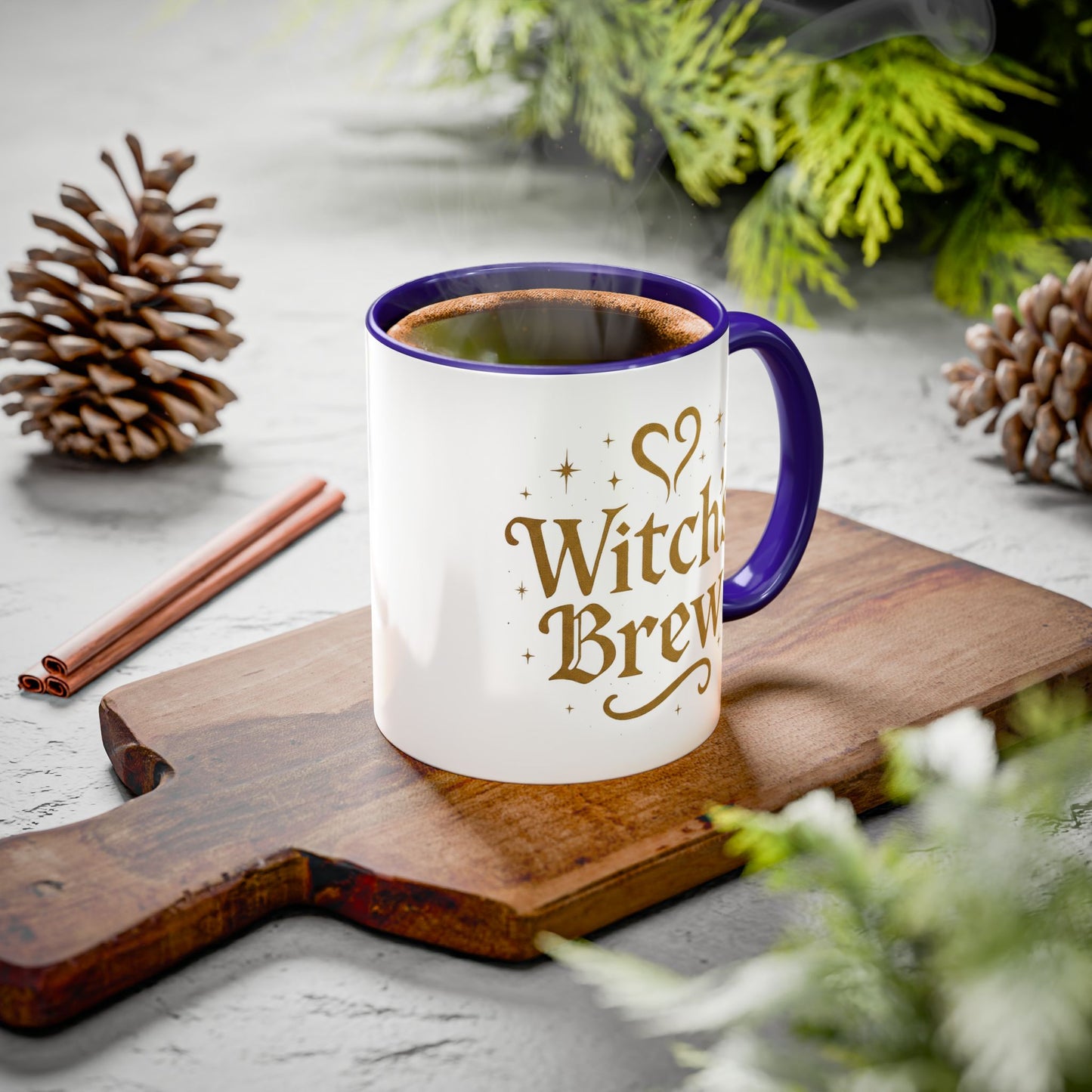 Witch’s Brew – Magical Elixir Mug (11oz & 15oz, Color Accent Options)