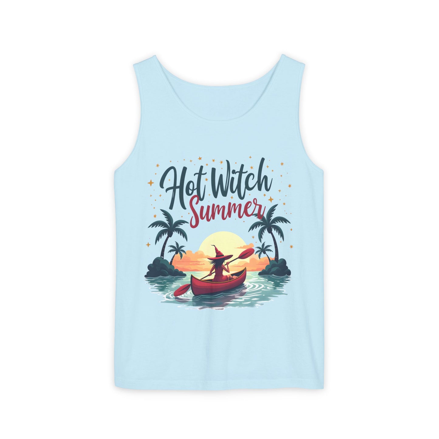 Hot Witch Summer - Canoe Witch Unisex Tank