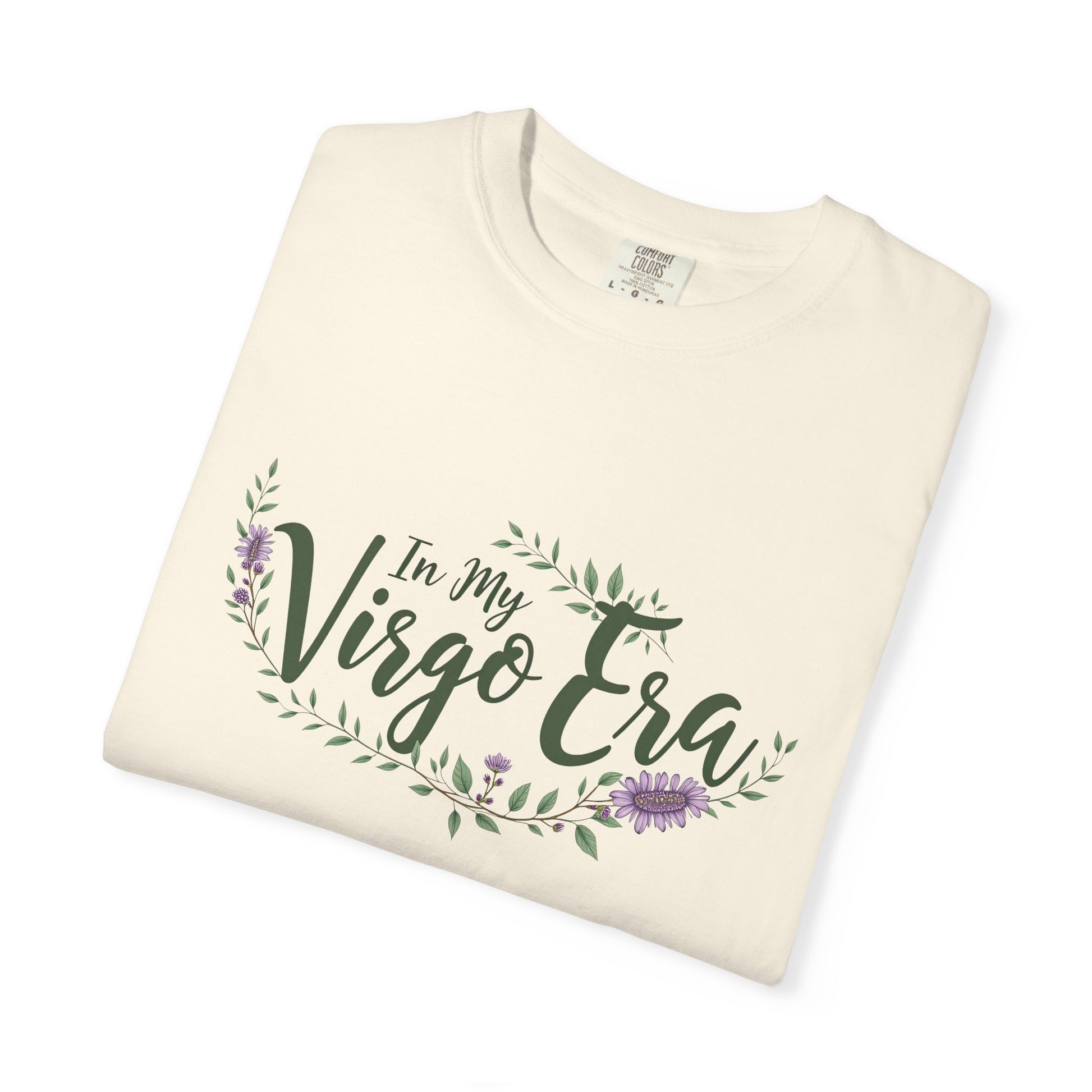 In My Virgo Era – Pretty Floral Zodiac Tee