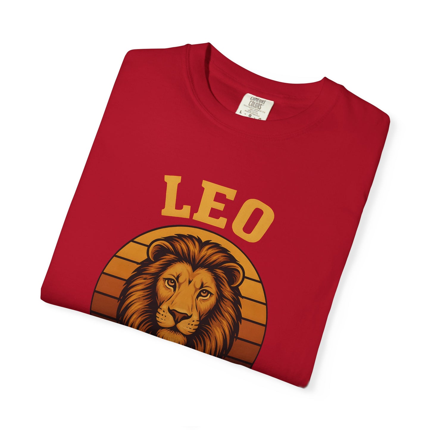 Leo Rules – Vintage Sunset Zodiac Tee