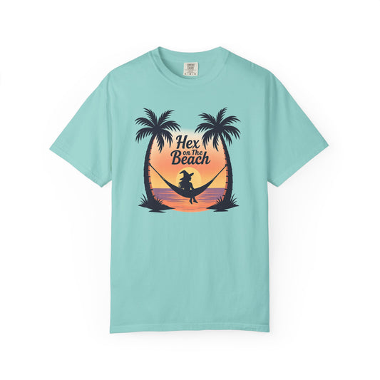 Hex on the Beach - Retro Sunset Witch Shirt