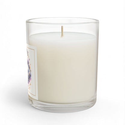 Cosmic Aquarius Zodiac Moon Astrology Celestial Aquarius Scented & Unscented Candle 11oz