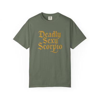 Deadly Sexy Scorpio Tee – Wicked Zodiac Shirt