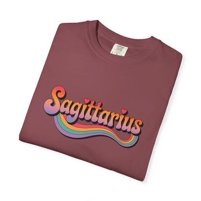 Sagittarius – Retro Wave Zodiac Tee