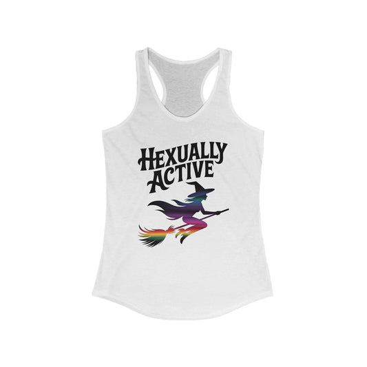 Hexually Active Women's Racerback - Witchy Workout Tank