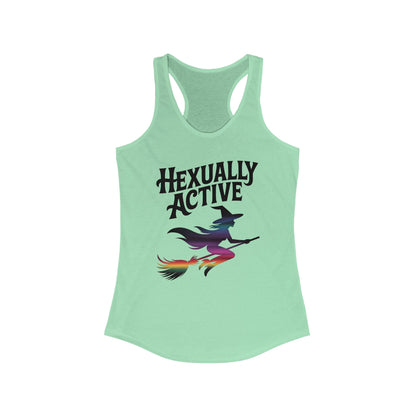 Hexually Active Women's Racerback - Witchy Workout Tank