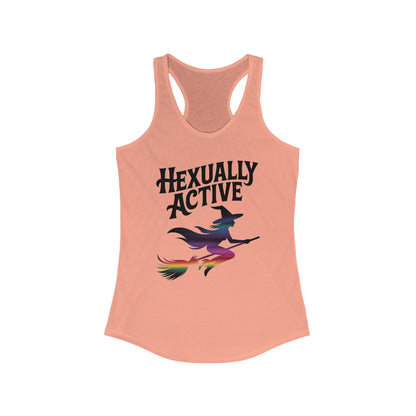 Hexually Active Women's Racerback - Witchy Workout Tank