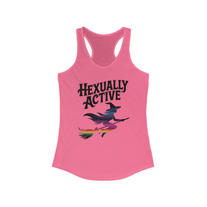 Hexually Active Women's Racerback - Witchy Workout Tank