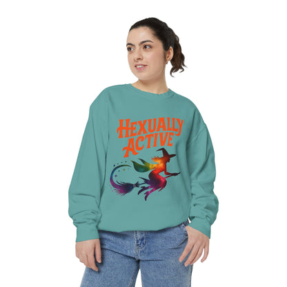 Hexually Active Sweatshirt – Retro Witch Pullover