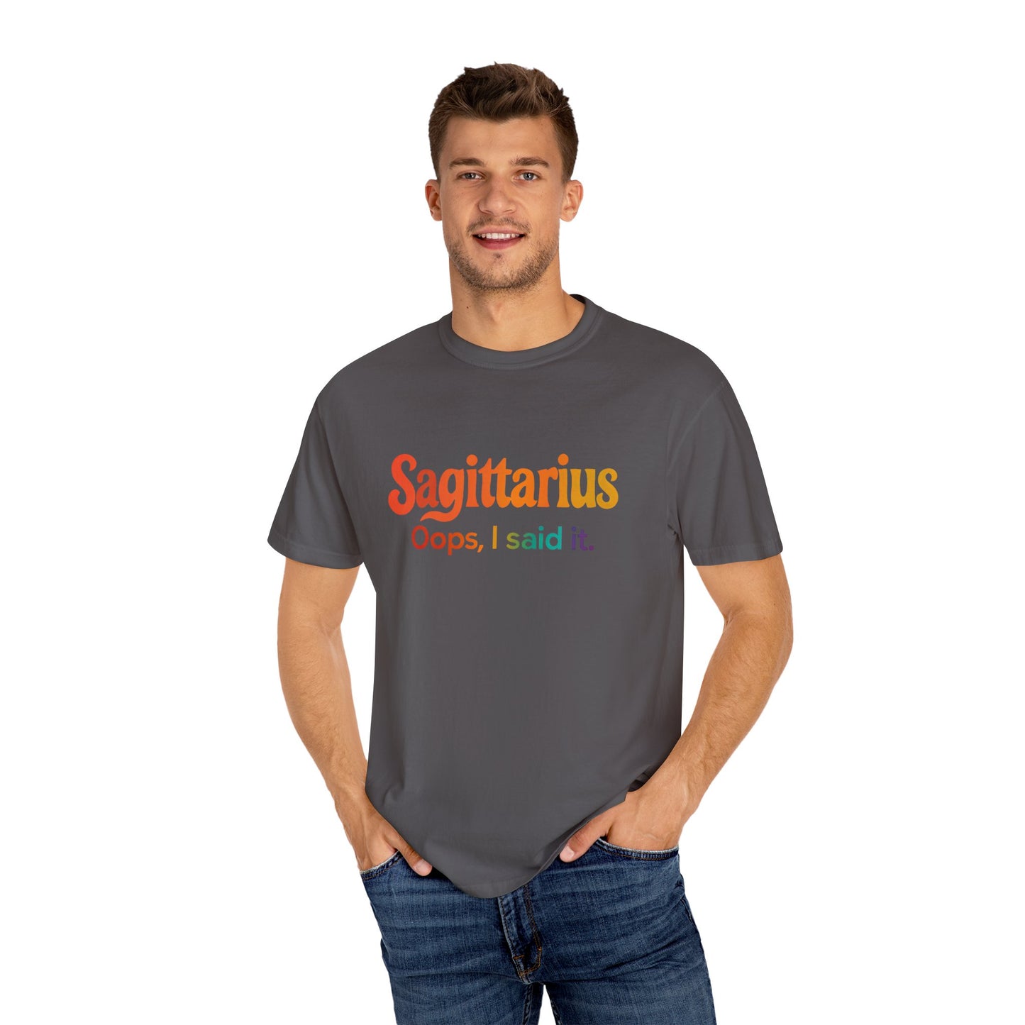 Sagittarius Oops, I Said It – Funny Fire Sign Tee