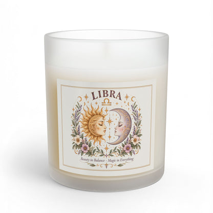 Libra Sun and Moon Celestial  Astrology Candle 11oz