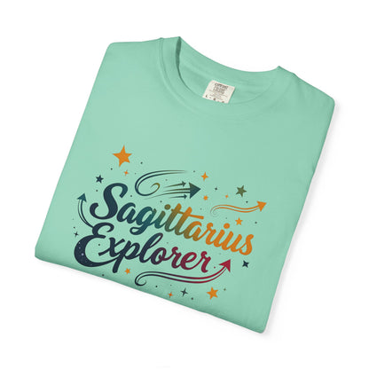 Sagittarius Explorer – Colorful Tee Zodiac Shirt