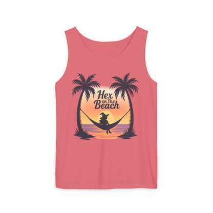 Hex on the Beach Tank – Wicked Retro Witchcore Shirt
